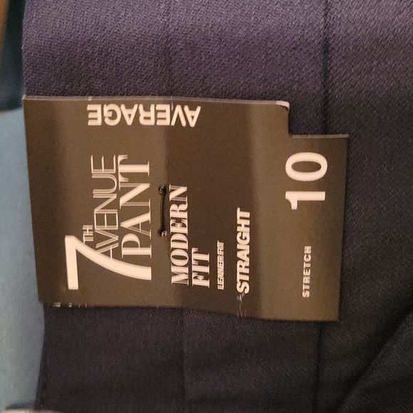 New York and Co navy blue dress pants - Picture 3 of 3